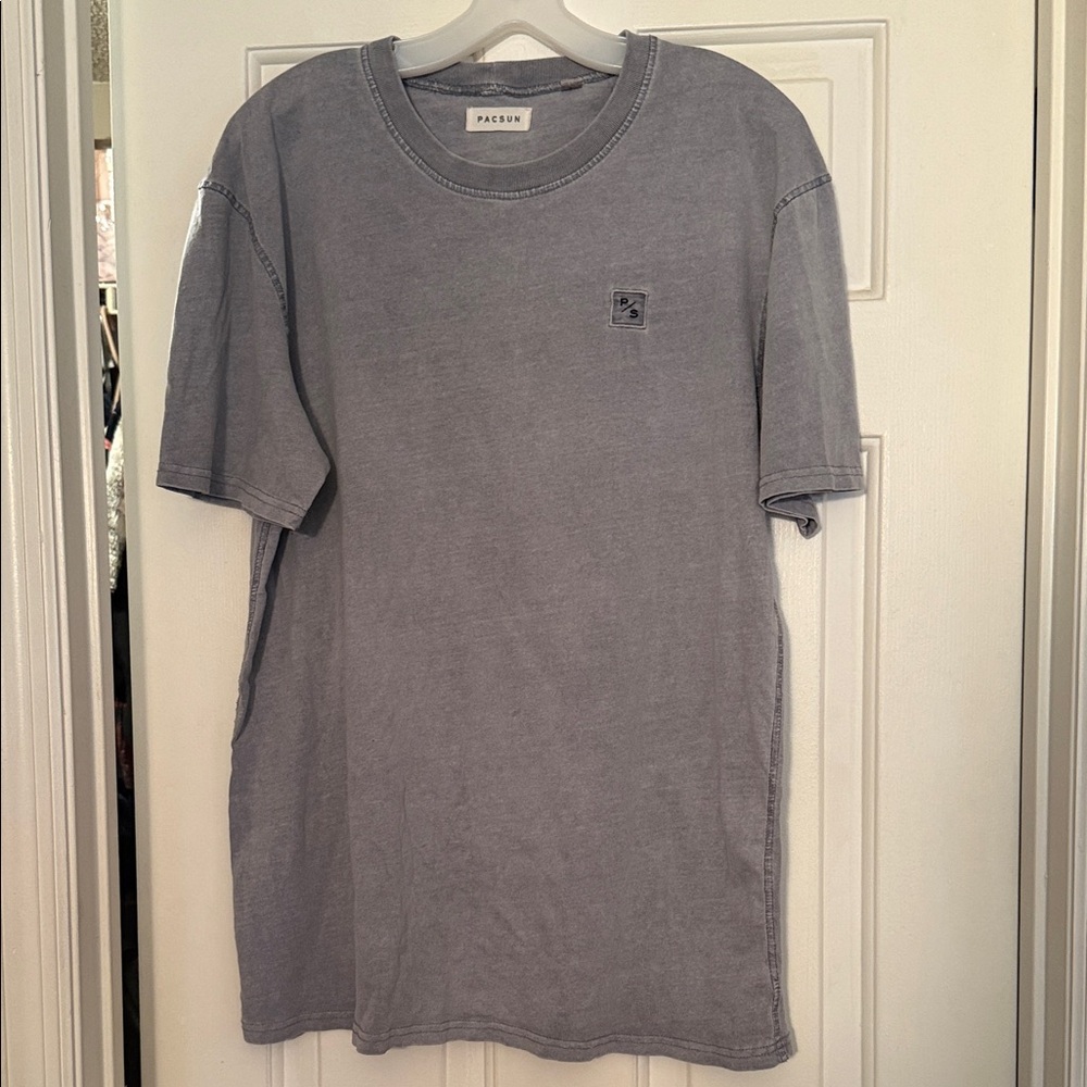 PacSun Washed Gray Short Sleeve Tee